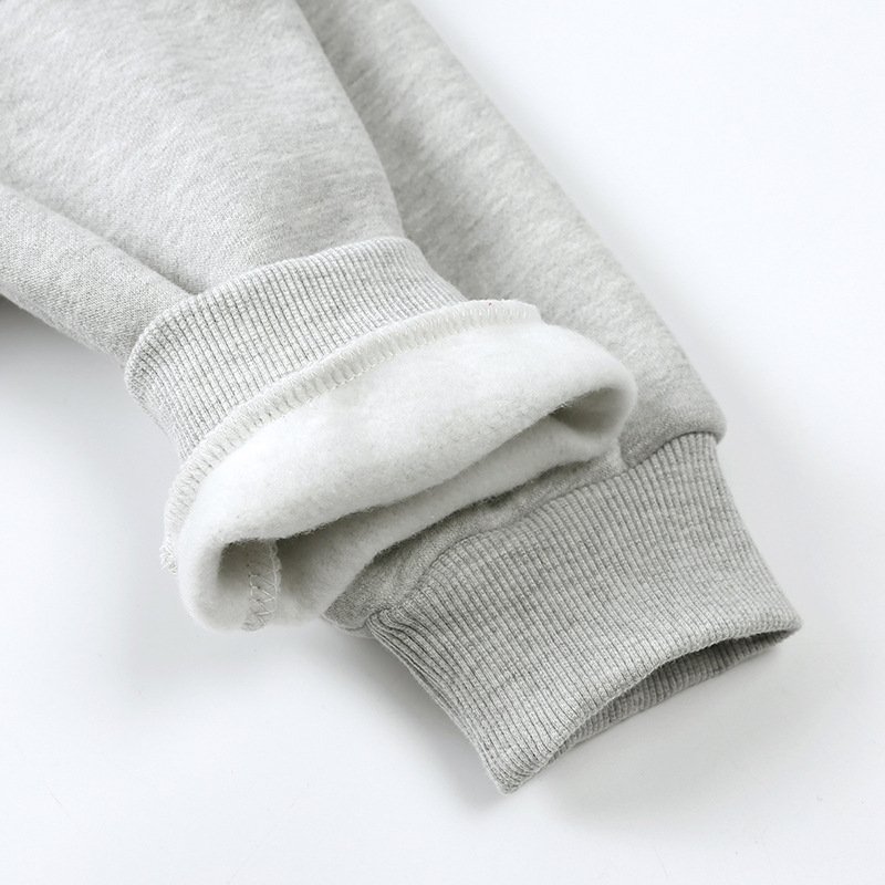 custom hoodie sweatsuit winter kids boys and girls clothing sets cotton children clothes wholesale plain hoodies tracksuits