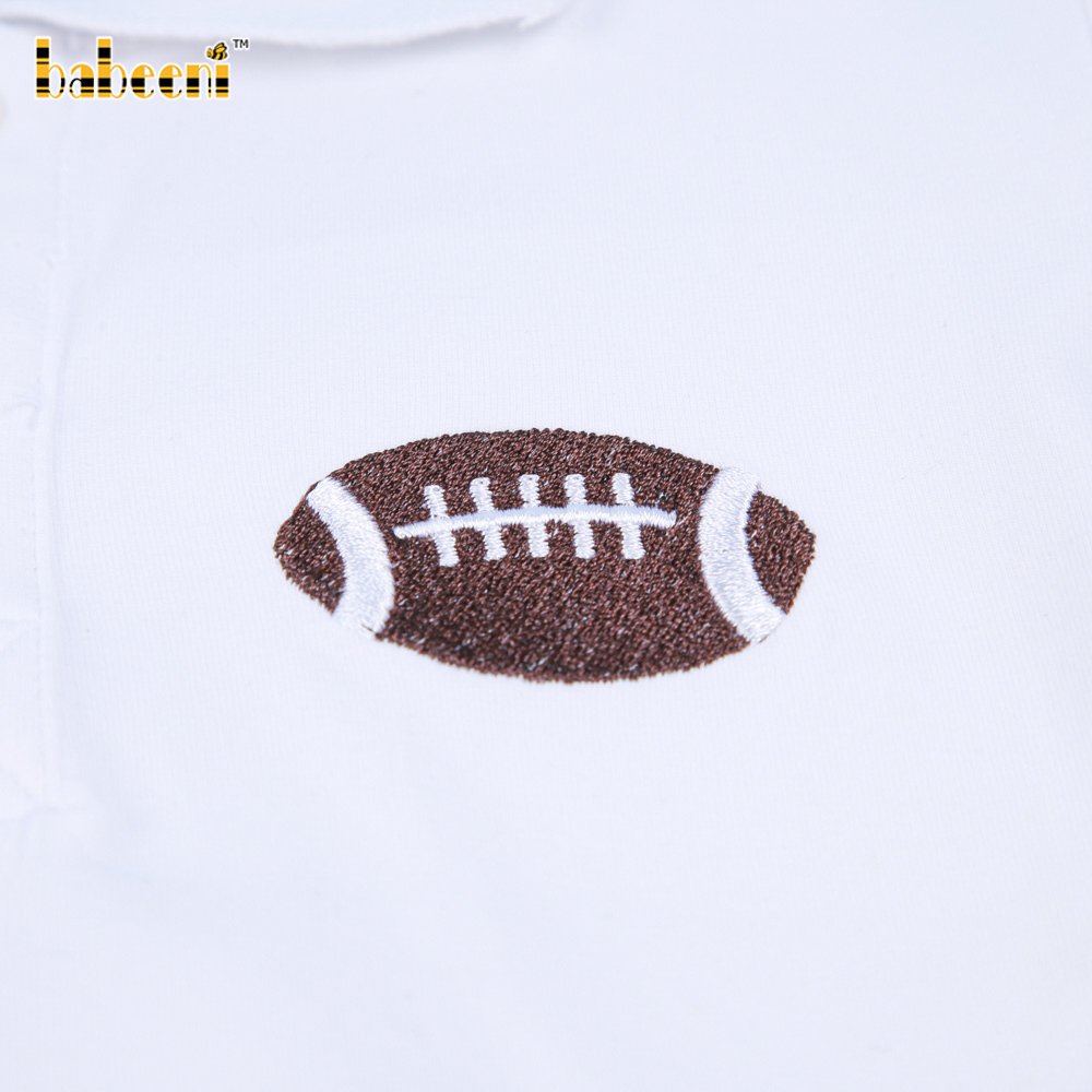 Nice rugby machine embroidery boy clothing set - BB1557