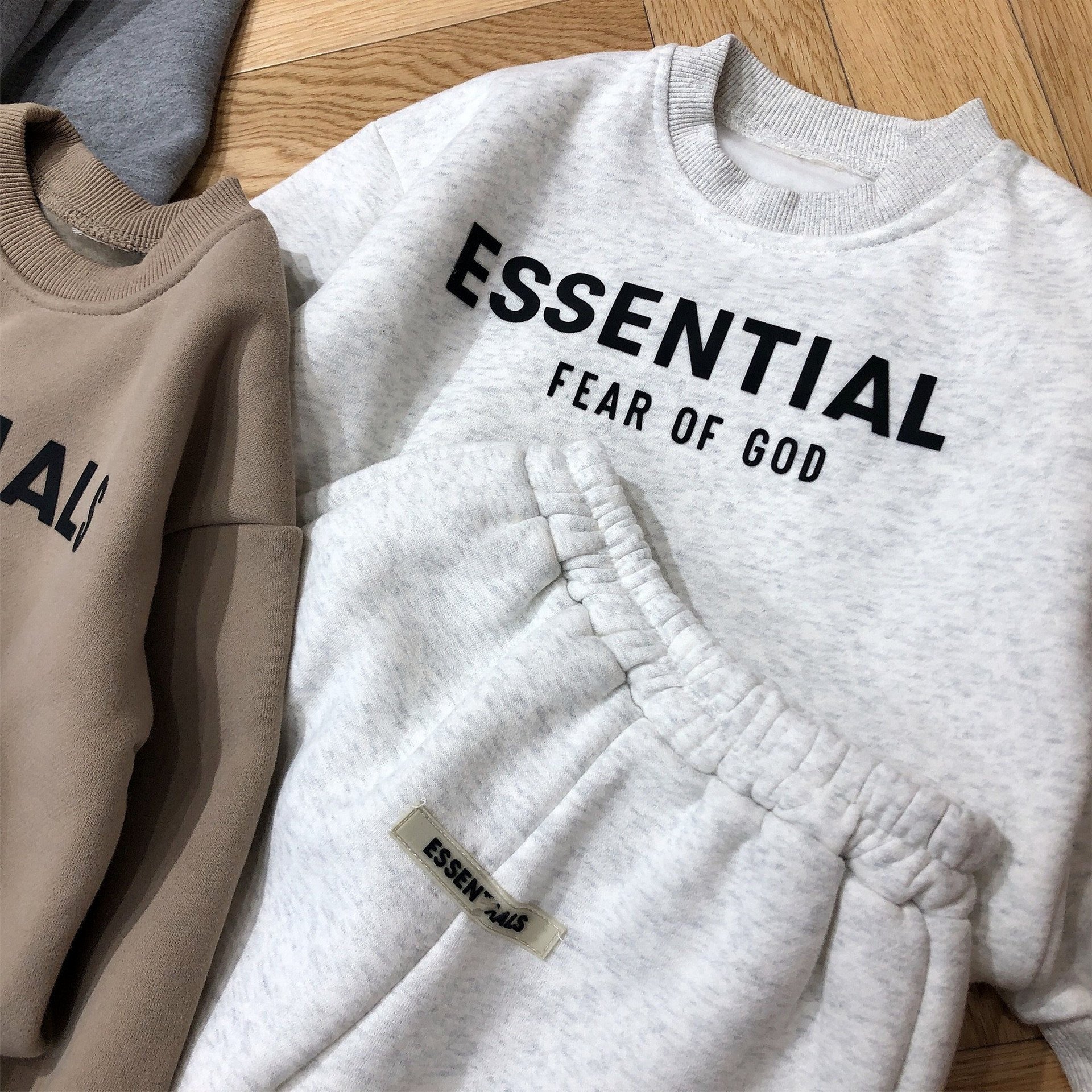 Wholesale Children Clothes Boys Clothing Set Spring Cotton sweatshirt and jogger custom kids clothing