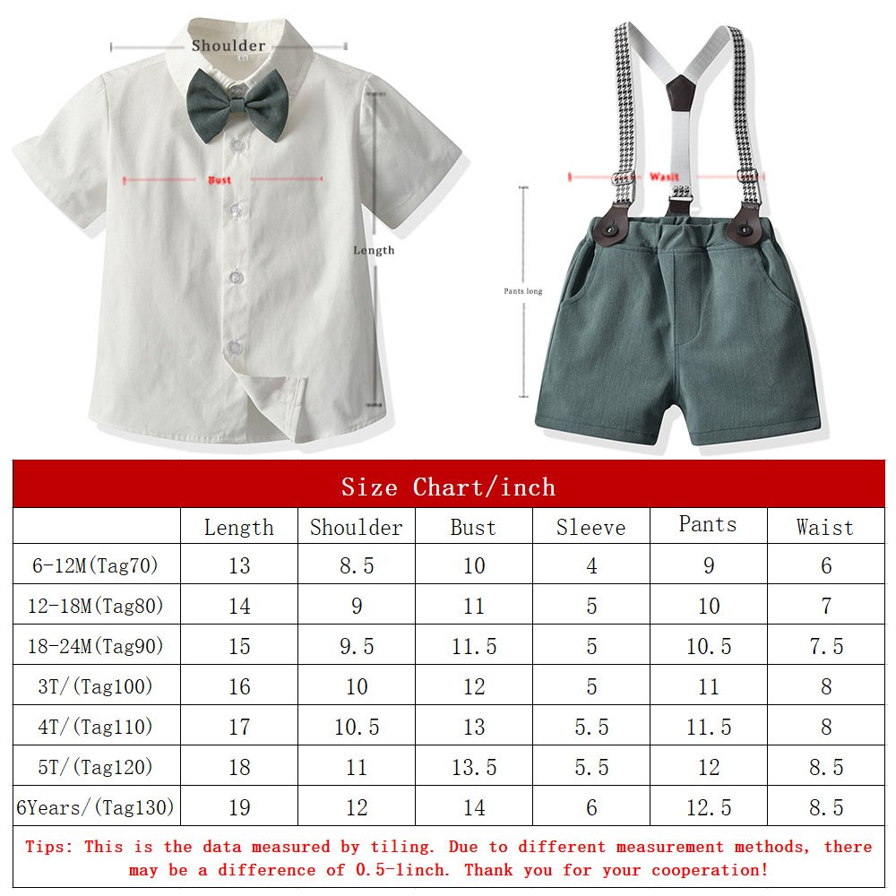 Wholesale Summer Baby Boy Clothing Sets 2-Piece Top Shorts Solid Color Children's Formal Wear Kids Clothes