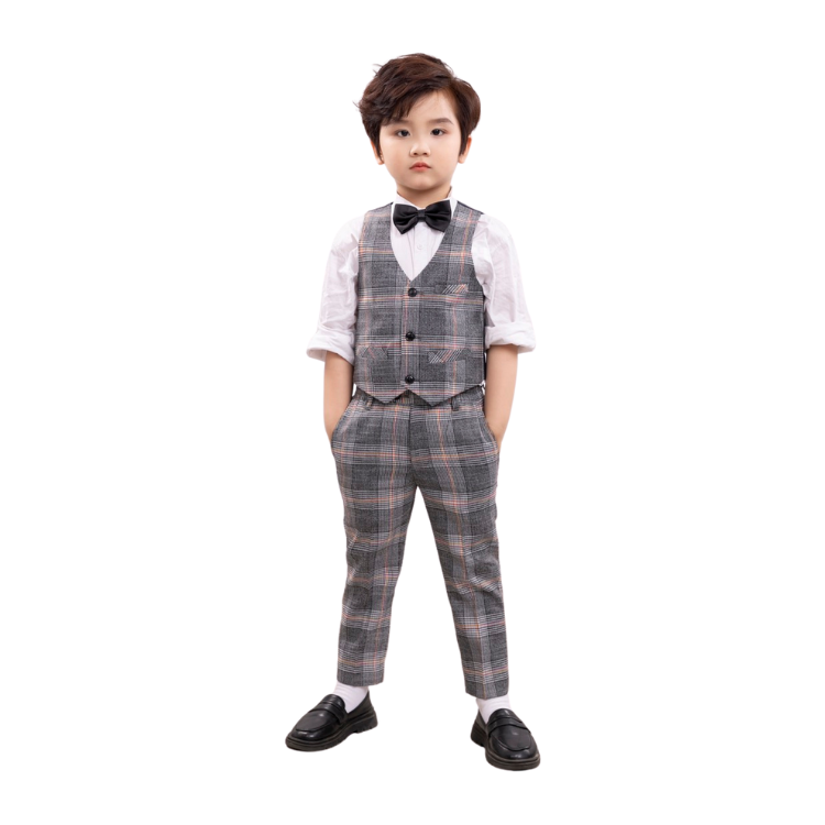 OEM New Design Vest and Clothing Set High Quality Plastic Bag Packed for Baby Boys Manufactured in Vietnam