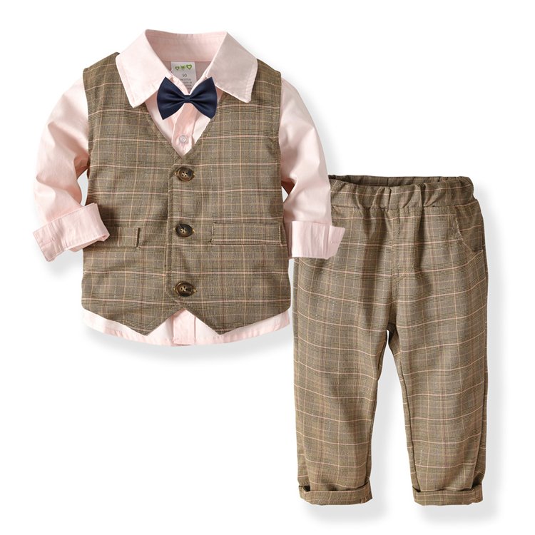 2021 New fashion fall boutique kids clothing sets cotton boys clothing sets