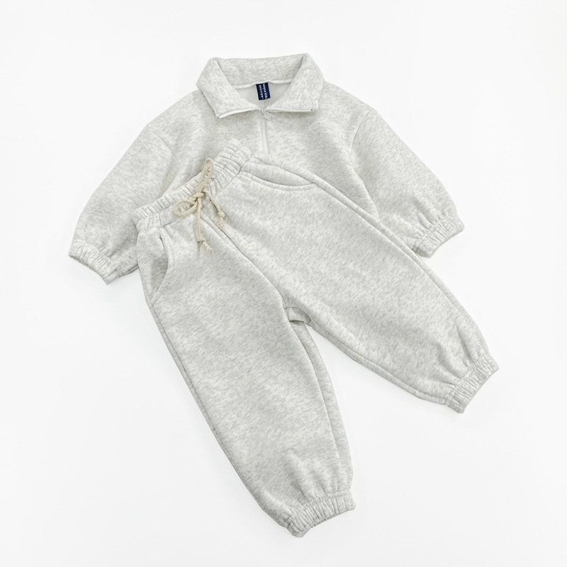 Top Ranking Custom Kids Clothing Set Baby Boy Two Piece Hoodies Tracksuit Outfits Jogger Baby Children'S Clothing For Winter
