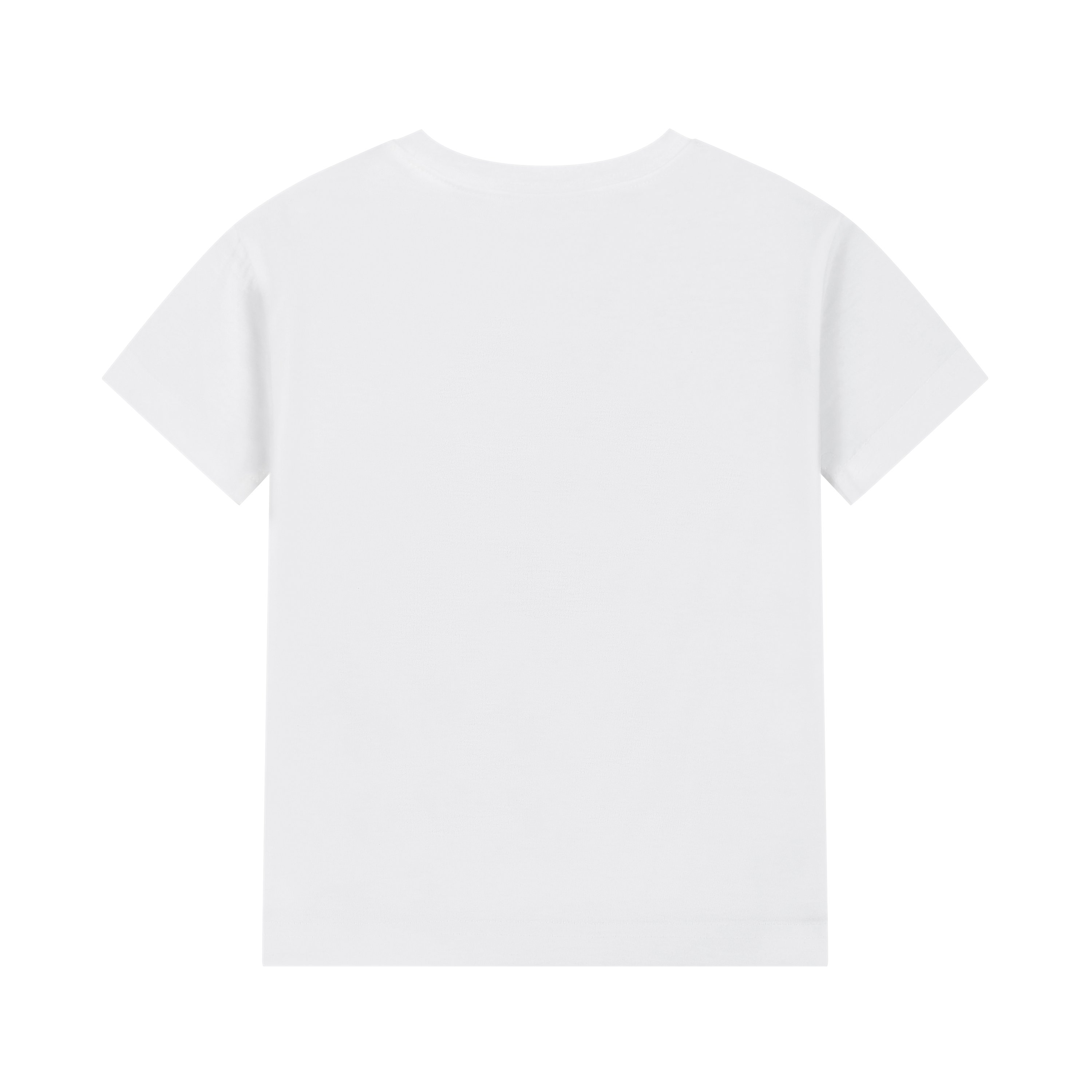 Short-Sleeved Suit Spandex Fabric T-Shirt Baby Children'S Clothing Girls Shorts 3D Printed Cute Unicorn Summer Clothing