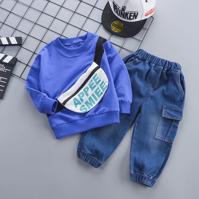 Hao Baby Spring Boy Two-piece Clothes Clothing Set