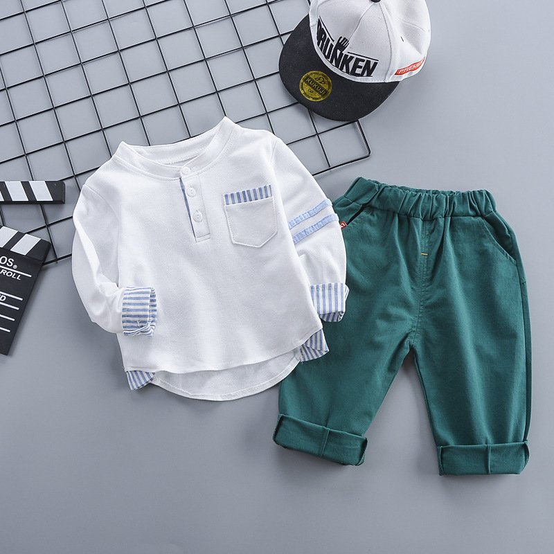 Hao Baby Spring Boy Two-piece Clothes Clothing Set