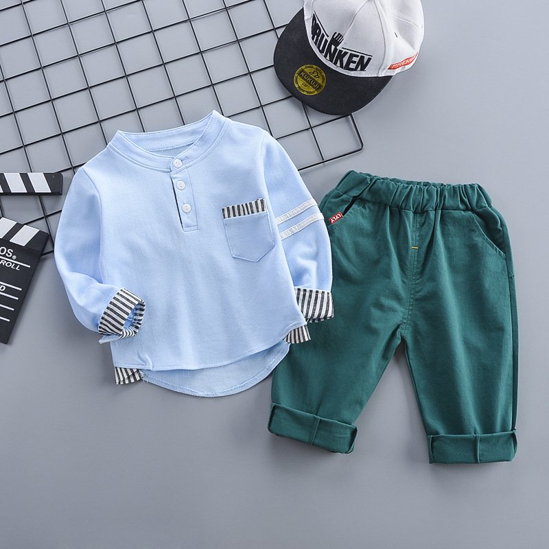 Hao Baby Spring Boy Two-piece Clothes Clothing Set