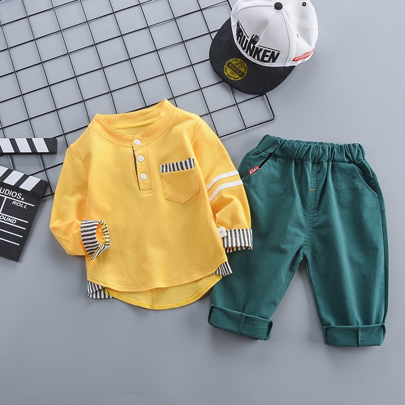 Hao Baby Spring Boy Two-piece Clothes Clothing Set