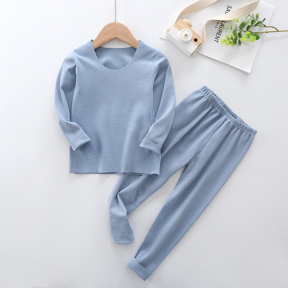 Children pajamas wholesale girls' sleepwear pajamas for boys children long sleeve pyjamas kids clothes baby pyjamas