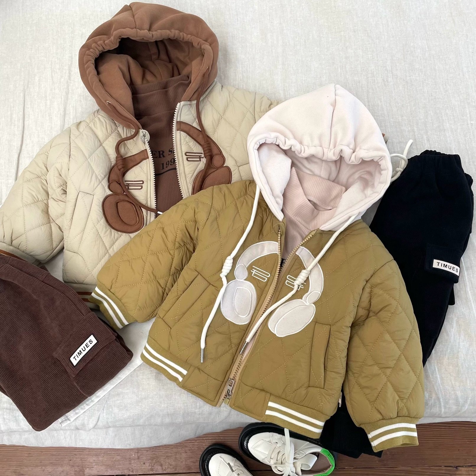 Autumn baby boys sets boys coat jacket long pants children wear 1-4 years old boy suit children clothing set