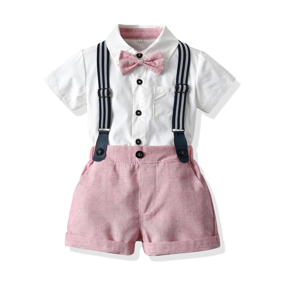 kids clothes wholesale boys clothing sets summer polo biker shorts and t-shirt sets boys clothing sets