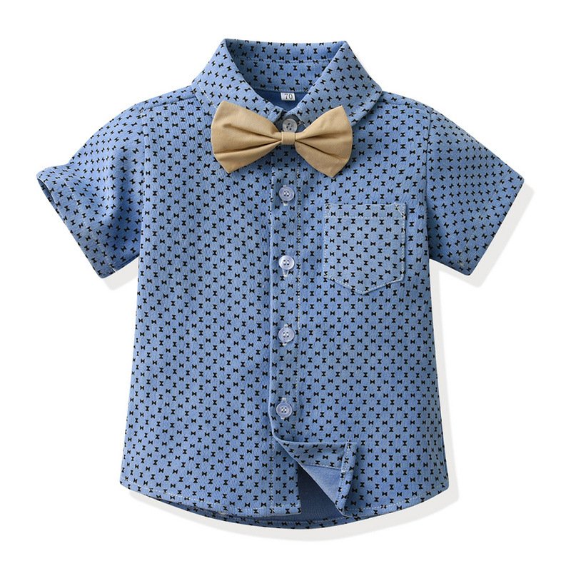 Factory Direct Summer Kids Outfits T Shirt Shorts Children Clothes For Boys 2 Pieces Clothing Set