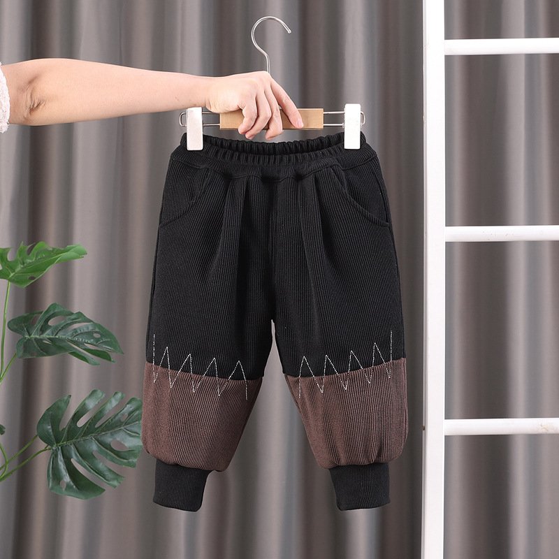 Winter New Arrival Kids 2pcs Suits Plaid Jacket+Trousers Thickening Casual Baby Boys Clothing Sets
