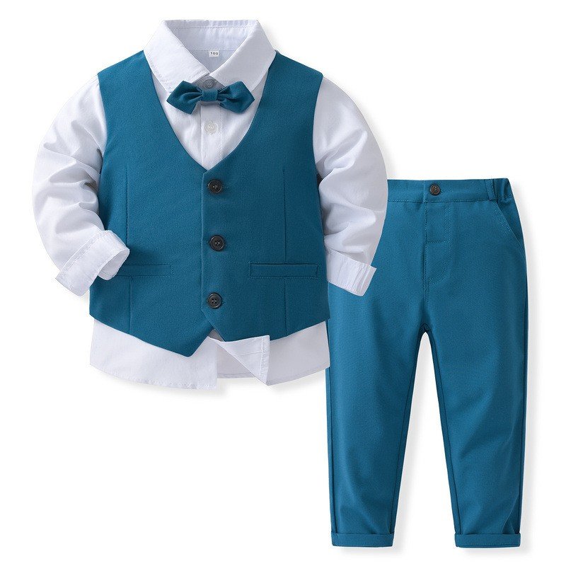 Gentleman Kids Clothes Wedding Party Boys Sets 2023 Boy Wear