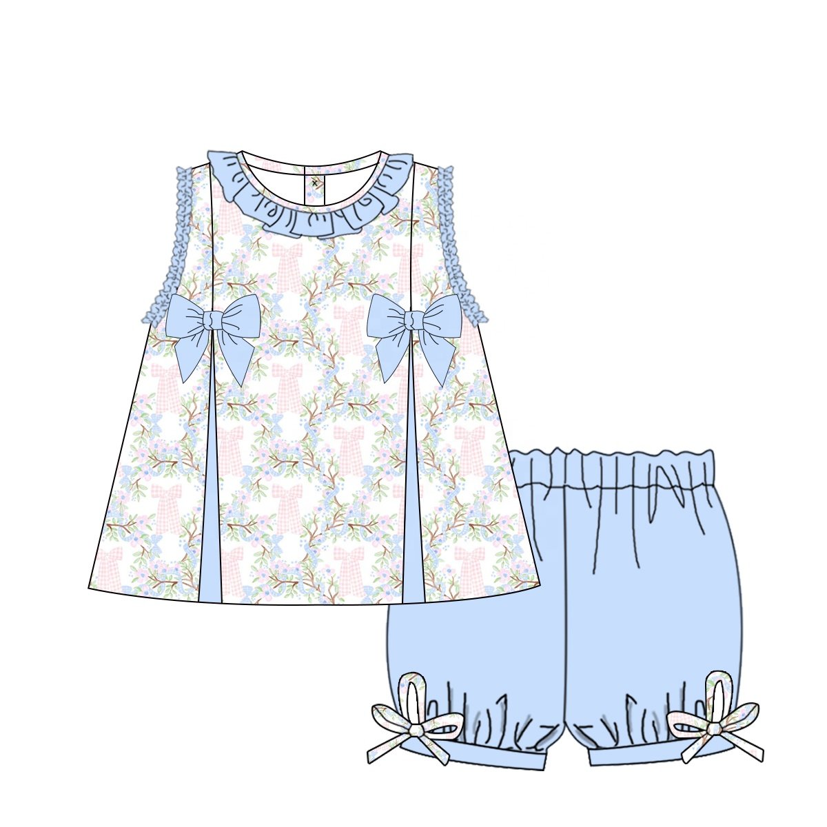 newest easter holiday kids clothes cotton children clothing boutique outfit baby boy clothing sets