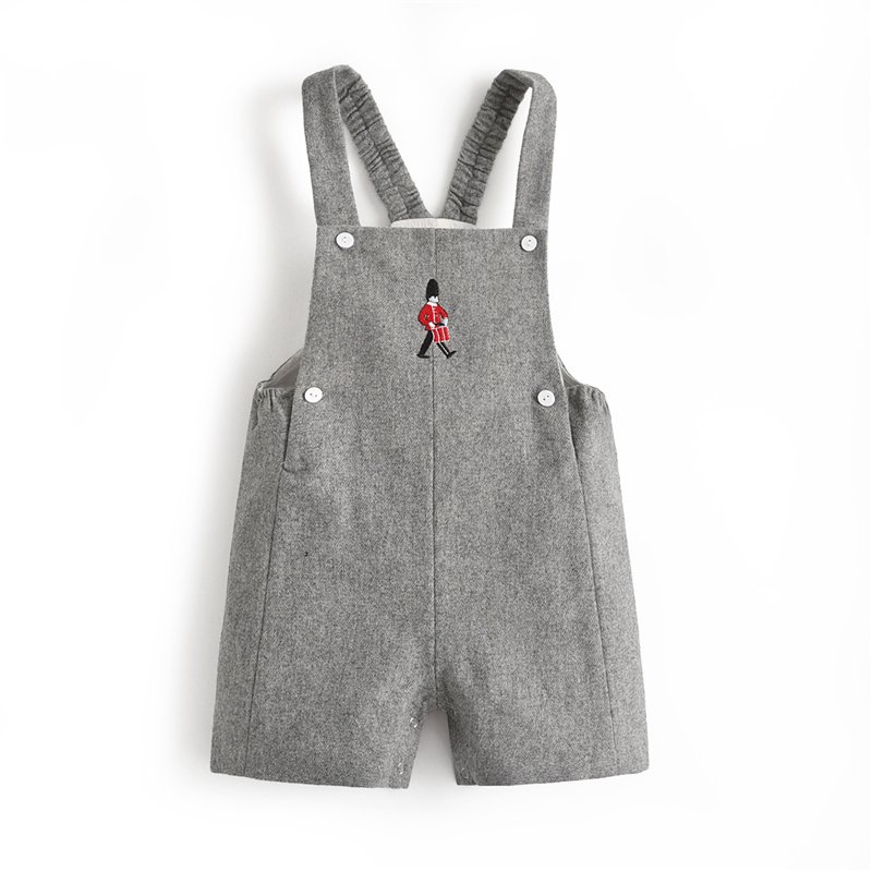 Kids Autumn Spanish Boutique Two Piece Embroidery Long Sleeve Shirt Pants Children Overall Clothes Outfit Baby Boy Clothing Set