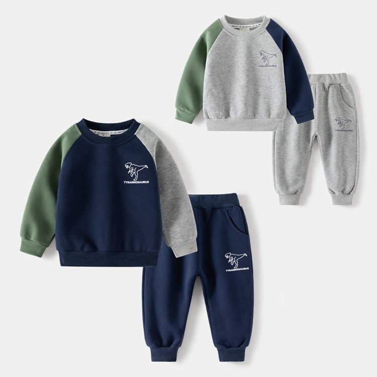 Children Clothing Trendy Kids Toddler Baby Autumn Winter Toddler Baby Boys Clothing Set