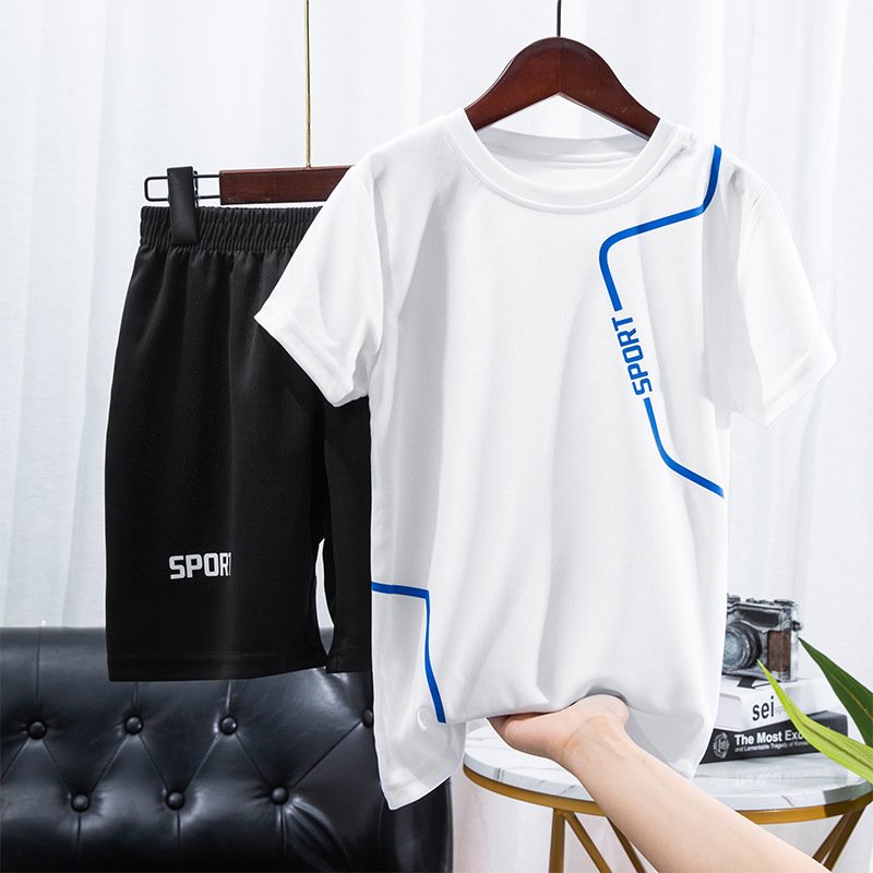 Children Clothing High Quality Fashion Sports Clothing Boy Summer Boutique Clothes Set For Kids Teen Boys