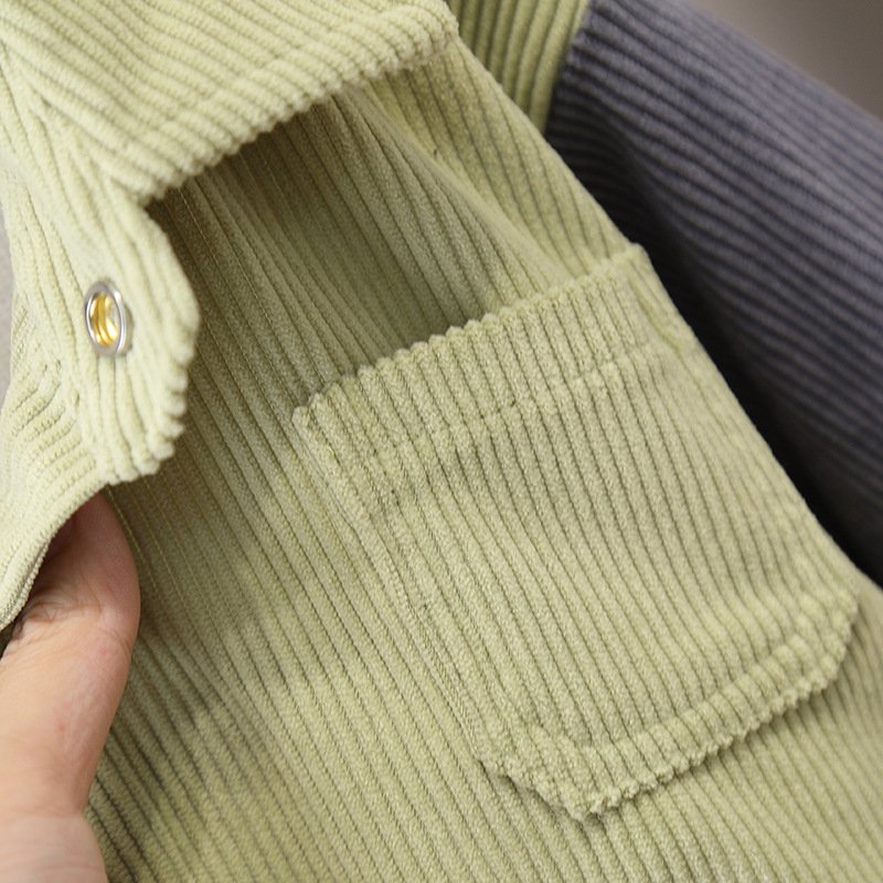 New Popular Kids Spring Autumn Corduroy Outfits 3pcs Jacket+T-shirt+Pants Casual Baby Boys Clothing Sets