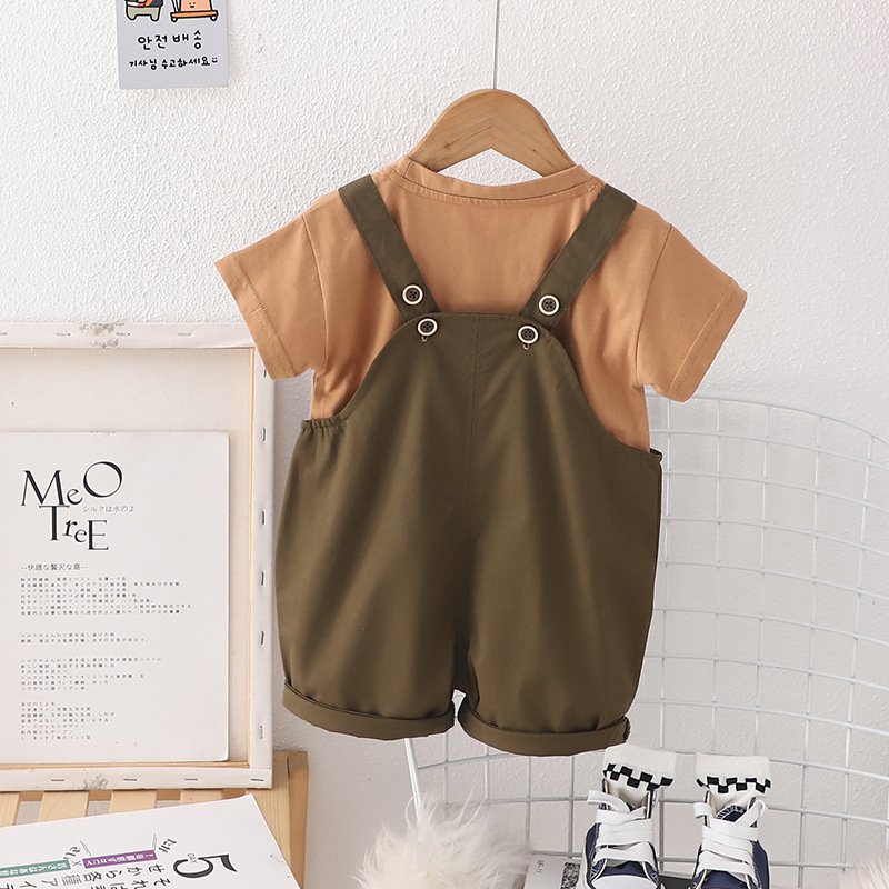 Summer cute baby Two Piece Sets Boys Clothing Casual Children Clothes Latest Design Toddler Boys Clothing Sets