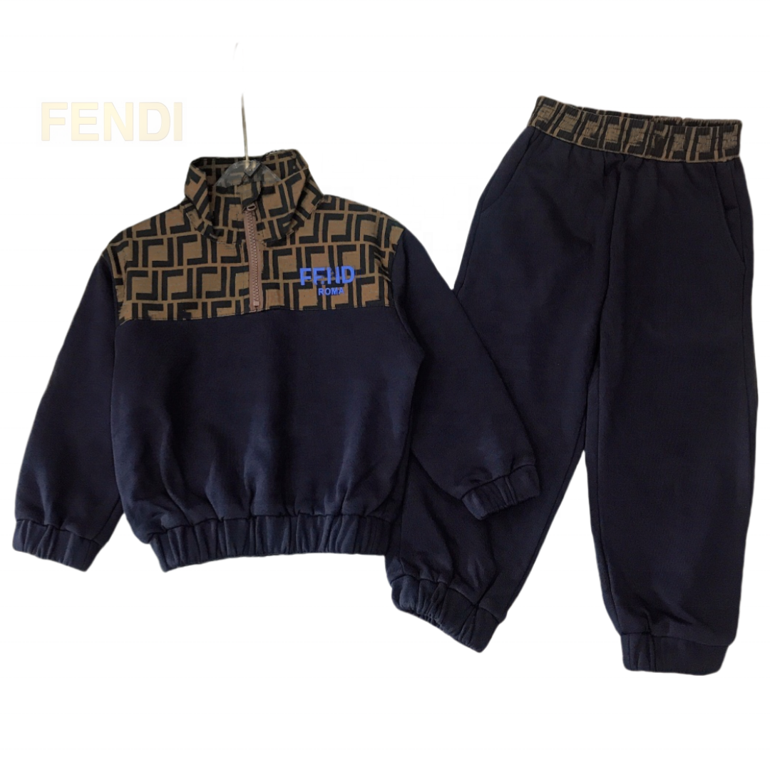 RUNTEN Winter Long Sleeved Boys Girls Sports Sets Casual Suit Comfortable Children's Clothing Of High Quality Kids Tracksuit