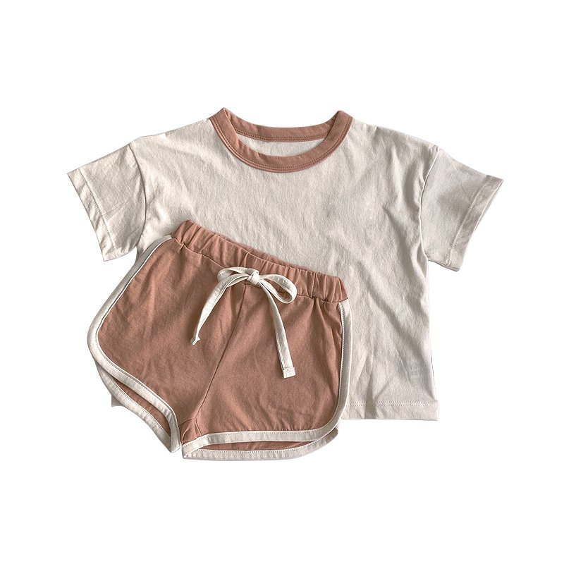 2024 Summer New Clothing Sets Boy Casual Children's Wear Baby Boys T-shirt Trousers 2 Pieces Clothes Sets