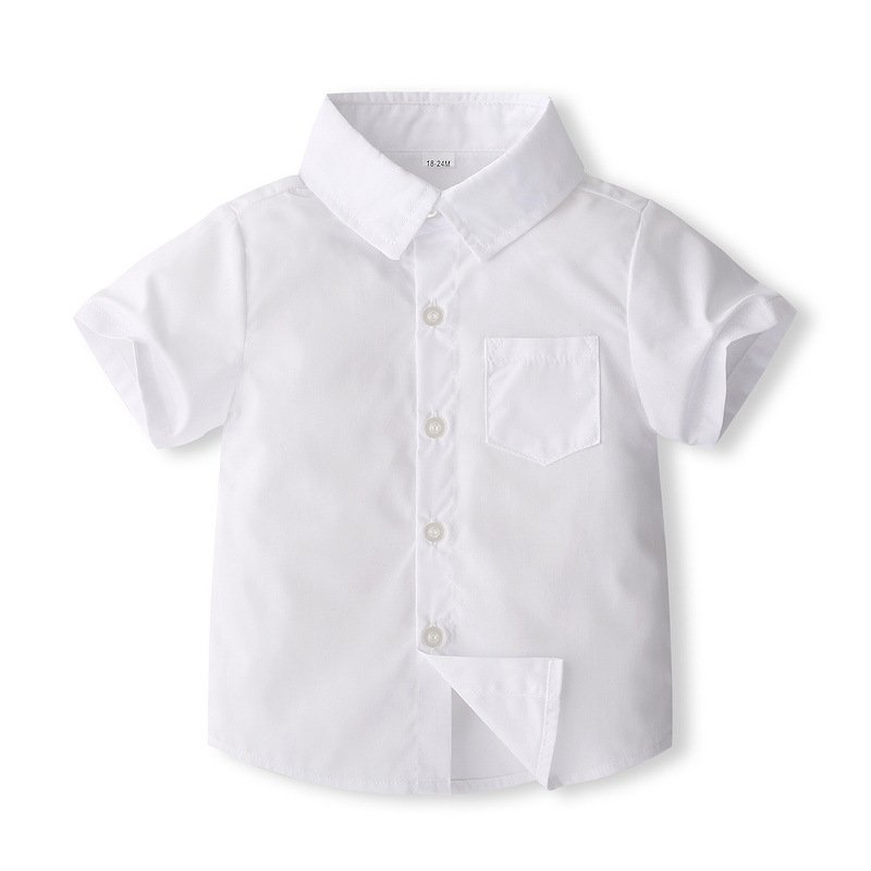 Summer baby cotton clothes for boys 6-24m short gentlemen toddler boy clothing sets new born clothes sets
