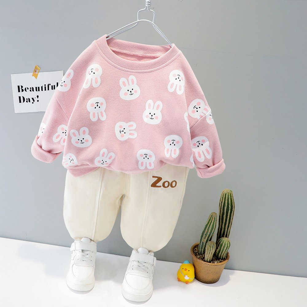 Winter Customized Baby Boys Outfit Two Piece Hoodie Kids Set Child Long Sleeve Clothing Casual Suit Tops+Pants 2PCS Outfits