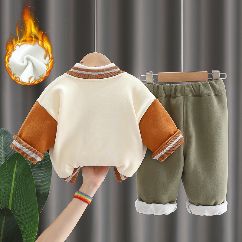 Unisex Short Sleeve Baseball Jacket Letter Print Leisure Sports Suit for Boys for Autumn & Winter Motorcycle Activities