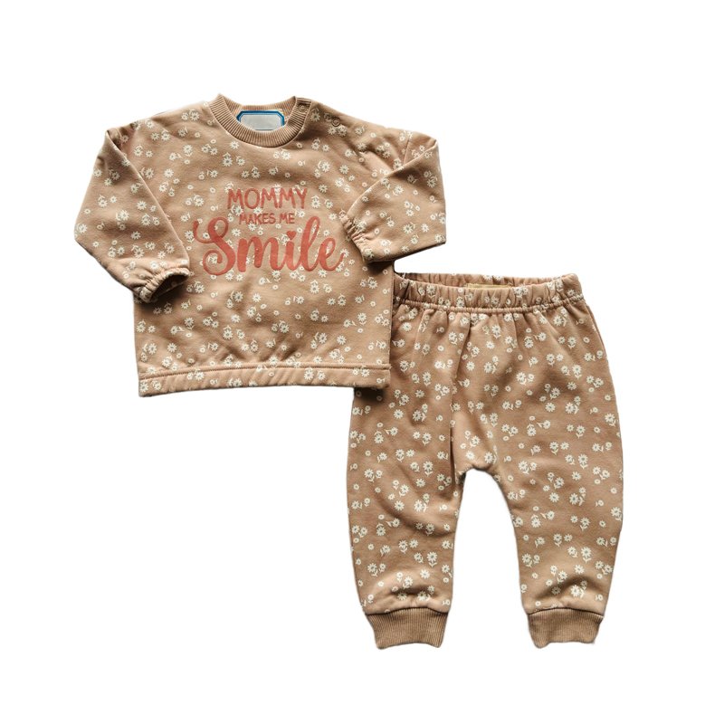 Long Sleeve Kids Sport Suit 2 Pcs baby plush thickened top+trousers Sets sweat baby clothing Fashion Baby Clothing Sets