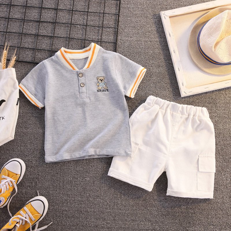 Baby Clothing Sets Summer Baby Sets Boy Denim Little Kids Baby Boy Clothes Sets