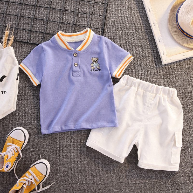 Baby Clothing Sets Summer Baby Sets Boy Denim Little Kids Baby Boy Clothes Sets