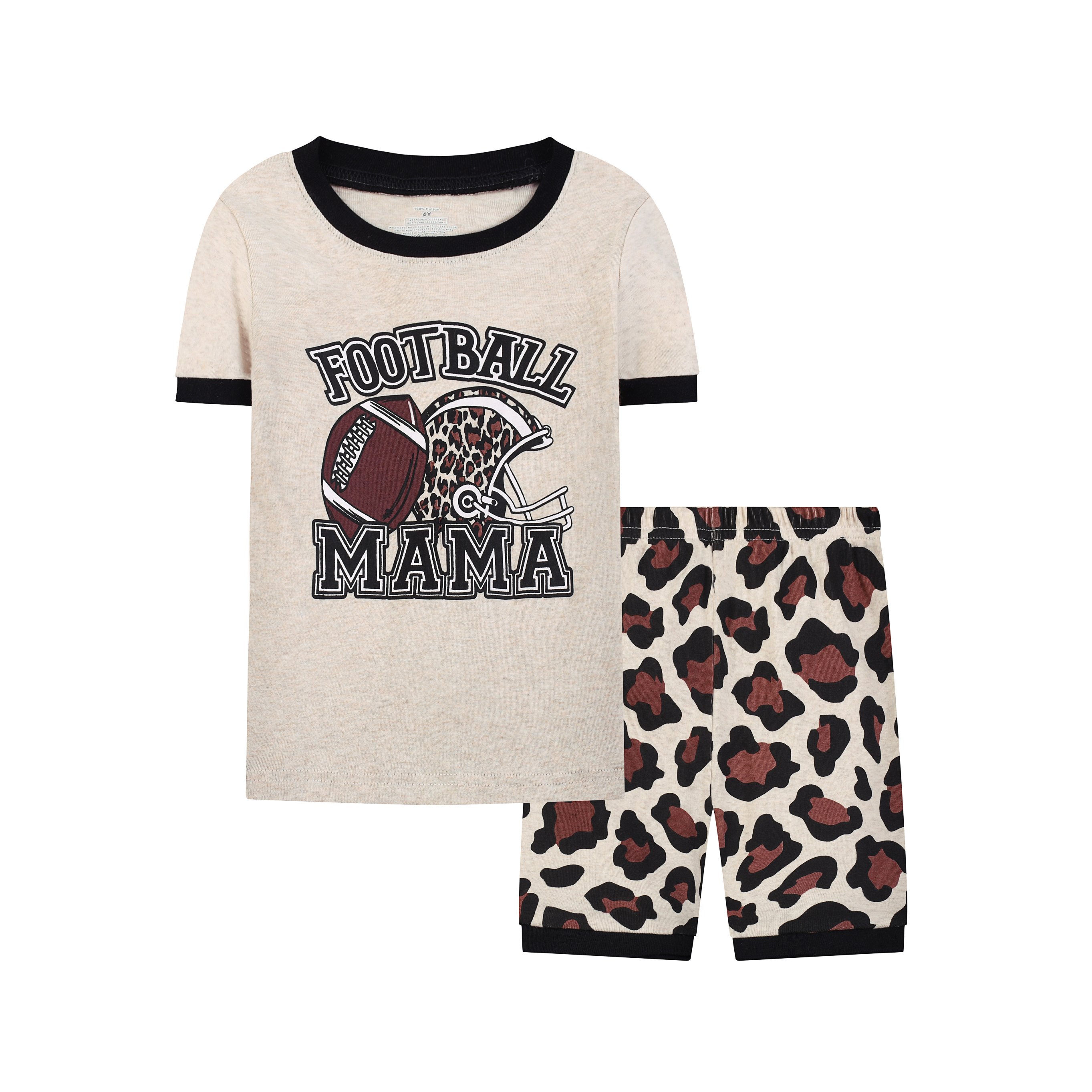 Wholesale 100% Cotton Boy Clothes Set Cool Style Combination Sports Short Sleeve T Shirt And Shorts Clothing Sets