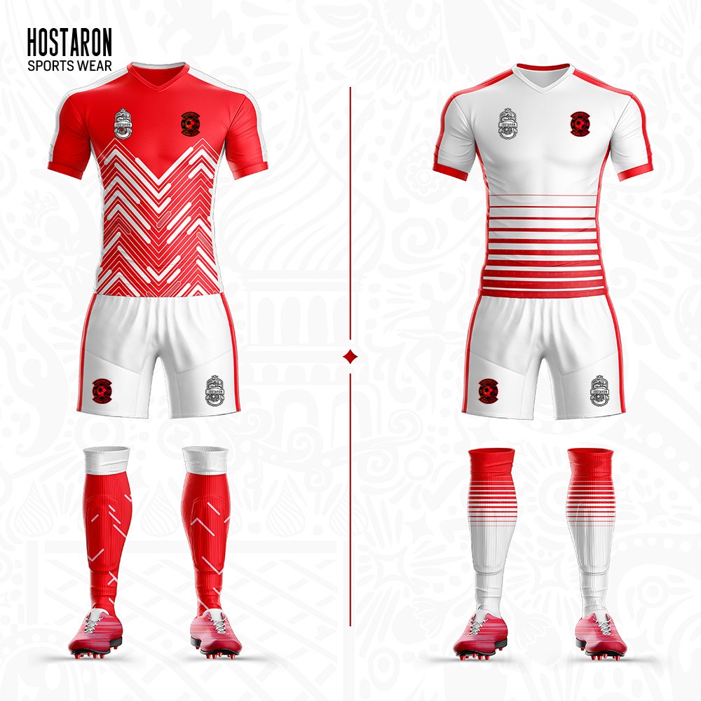 HOSTARON 23/24 New Custom Teams Logo Pink Football Uniform Player Version Kids Soccer Jersey Set With Shorts