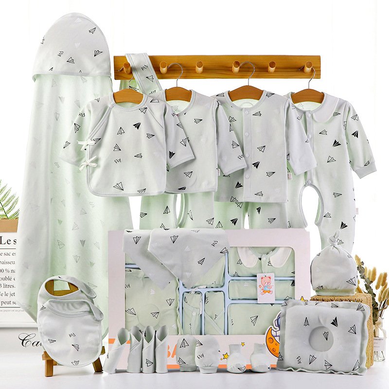 Wholesale 18PCS 22PCS Baby Sleepwear Gift Package Newborn Clothes Baby Gift 100% Cotton Baby Clothes Gift Set