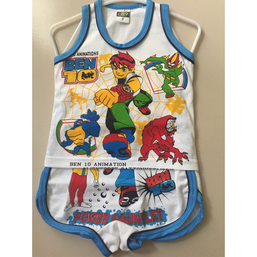Wholesale Boys Summer Suits Fashion 100% Cotton Summer Suits Custom Logo
