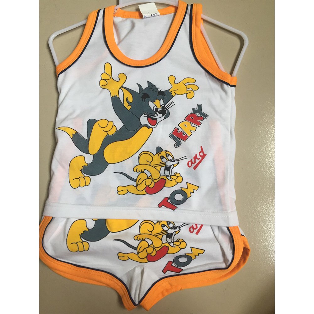 Wholesale Boys Summer Suits Fashion 100% Cotton Summer Suits Custom Logo