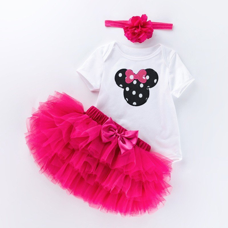 1st Baby Girl Clothes One Year Birthday Party Dress For Baby Girls