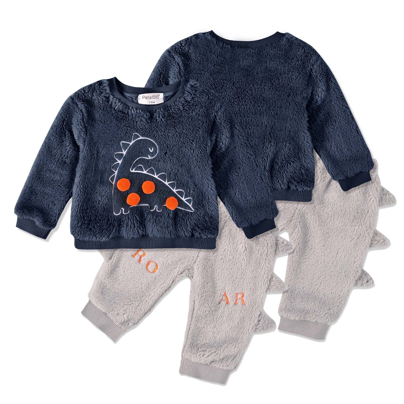Kids Clothing Children Clothing Set Flannel and Pants Baby Clothes Suit boys Clothes Lovely Teen kids Set
