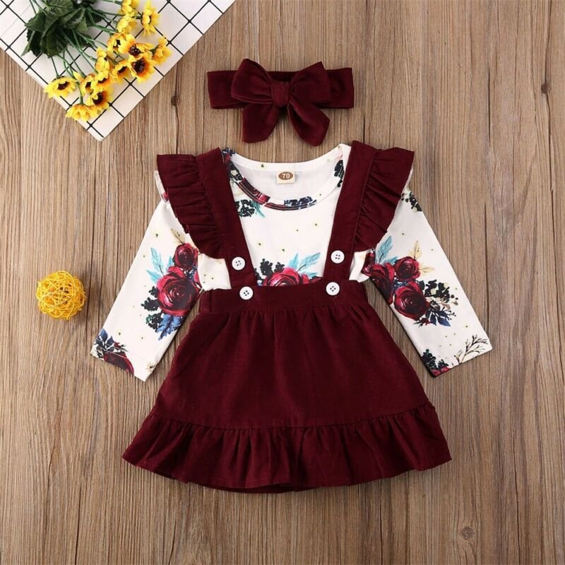 Wholesale Velvet Velour Cotton Set Baby Girls Fashionable Clothing Babies Clothings New Born Boys Girls Baby Dresses