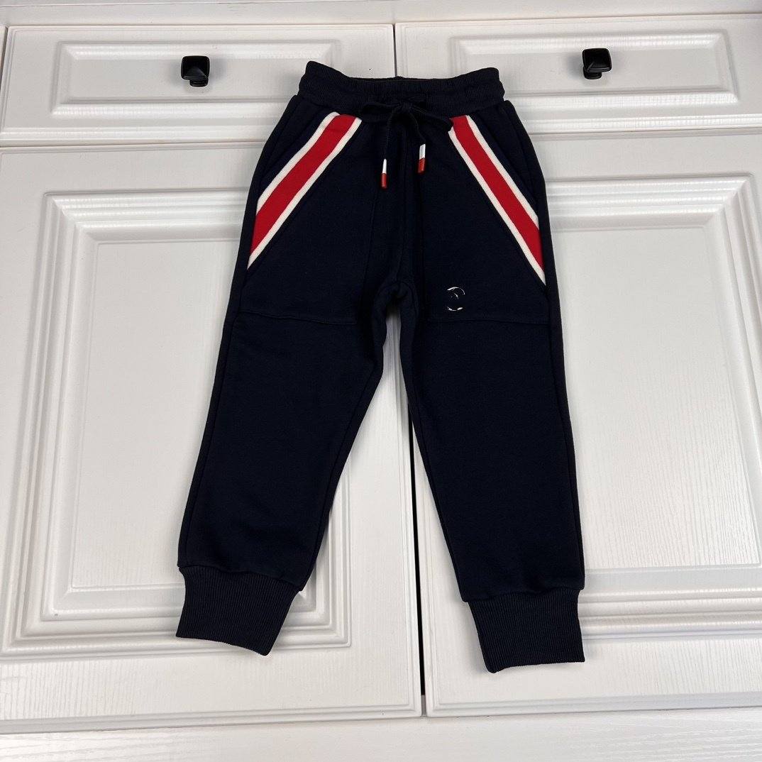 Luxury Brand Children's Hoodie And Pants 2-piece Pure Cotton Boy Set