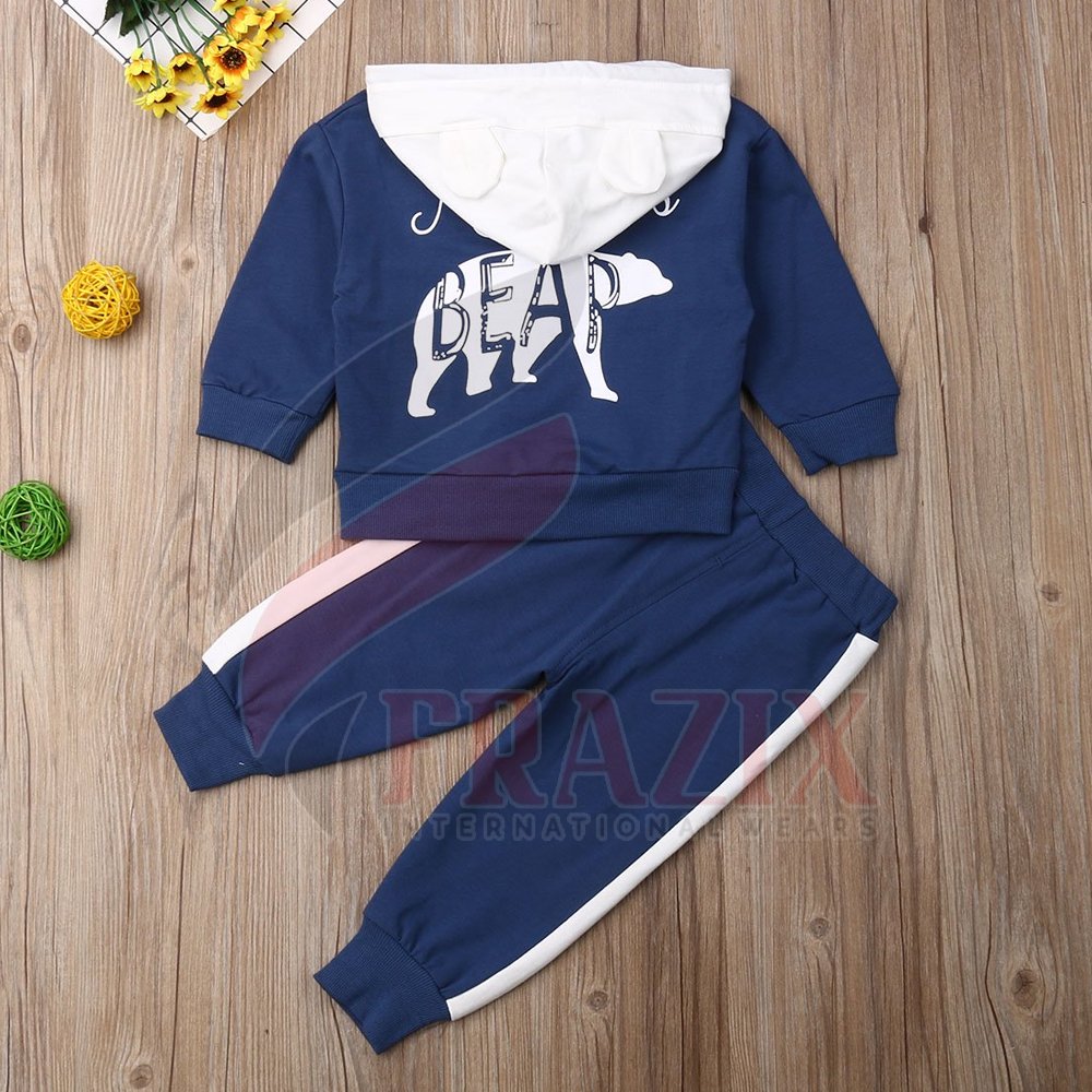 Children Two Piece Kids Clothing Set / Toddler Boys Tracksuit For Boy Sweat Suits Set / Wholesale 2024 Hooded Kids Tracksuit Set