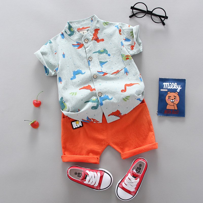In stock Sets Baby Boy Clothing Set Children's Wear Wholesale