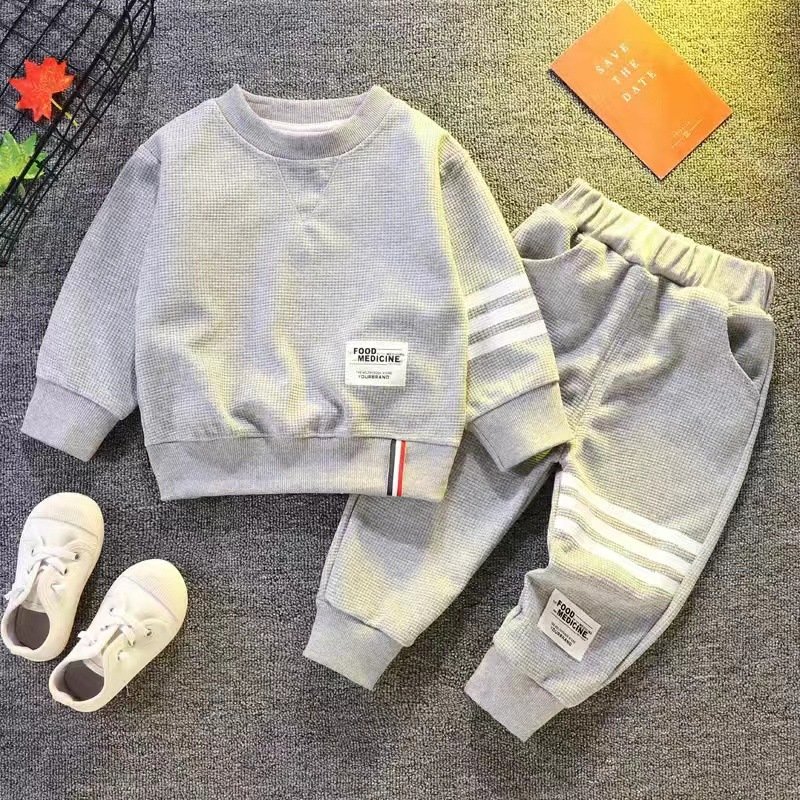 Boys' Autumn Suit Sports Set New Children's Casual Two Piece Set