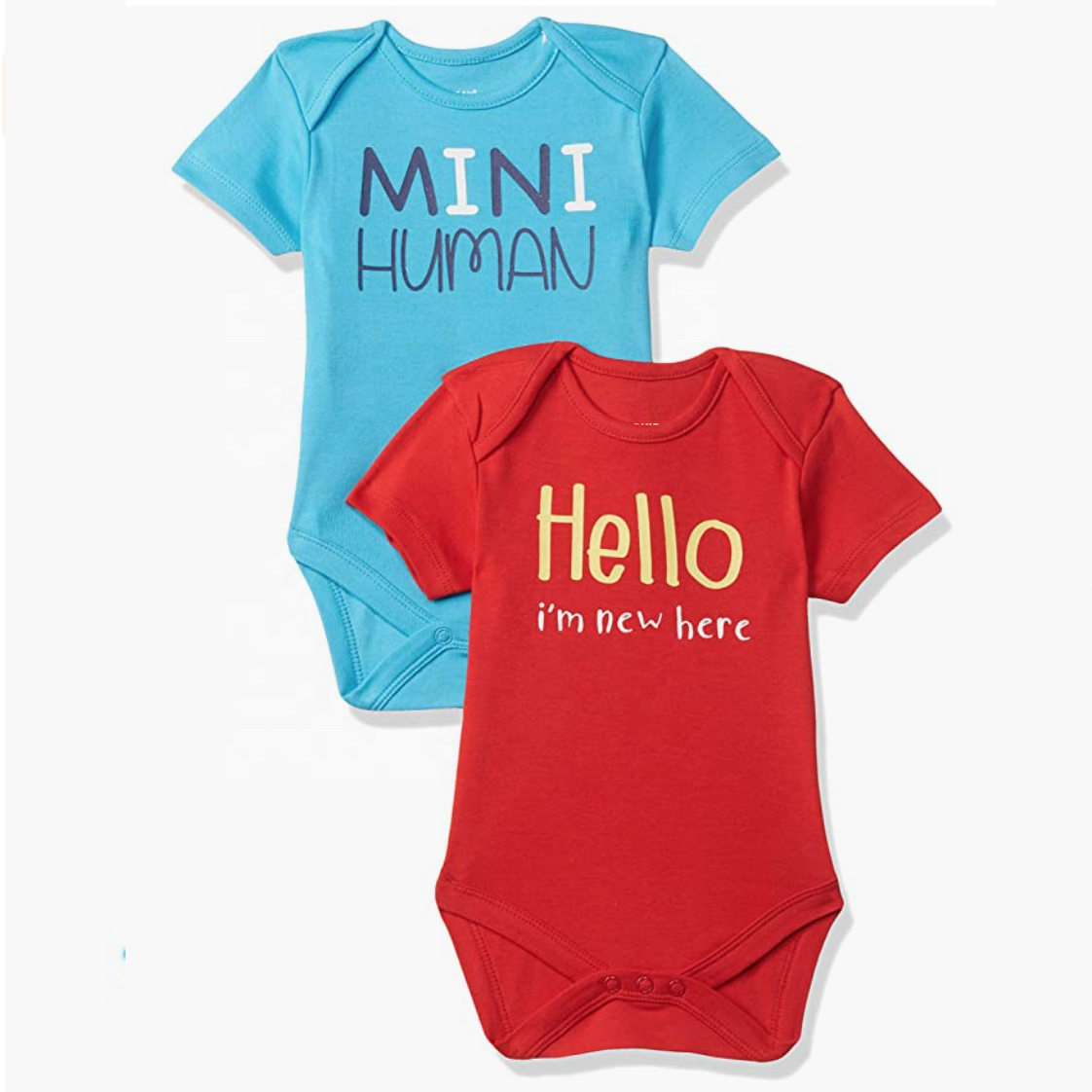 Newborn Baby Pajamas Sets Waffle Summer Short Sleeve Knitted Cotton Tops Boys Girls Outfits 2 Pieces Baby Clothing Quantity OEM
