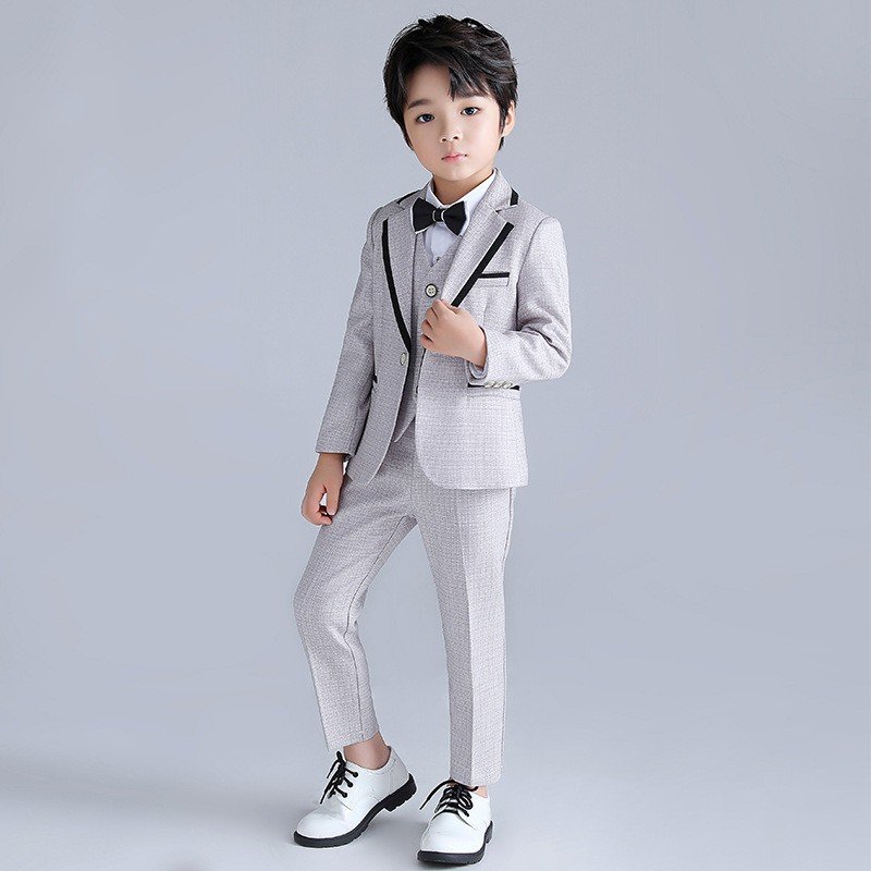 Wholesaler little boys piano stage performance clothes big event cool children's suit boy wear