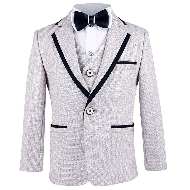 Wholesaler little boys piano stage performance clothes big event cool children's suit boy wear
