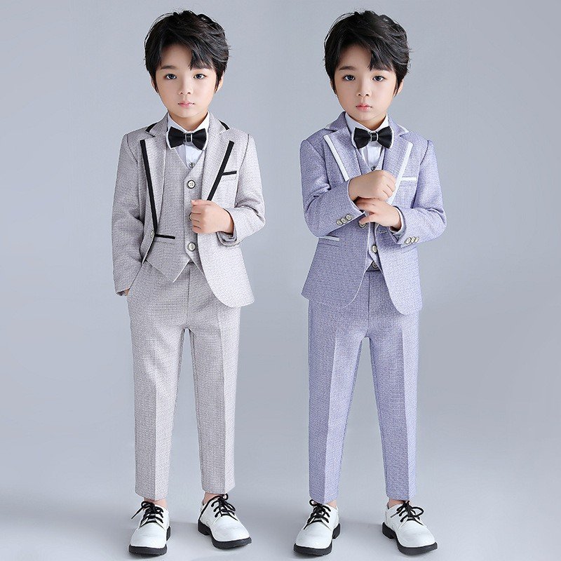 Wholesaler little boys piano stage performance clothes big event cool children's suit boy wear