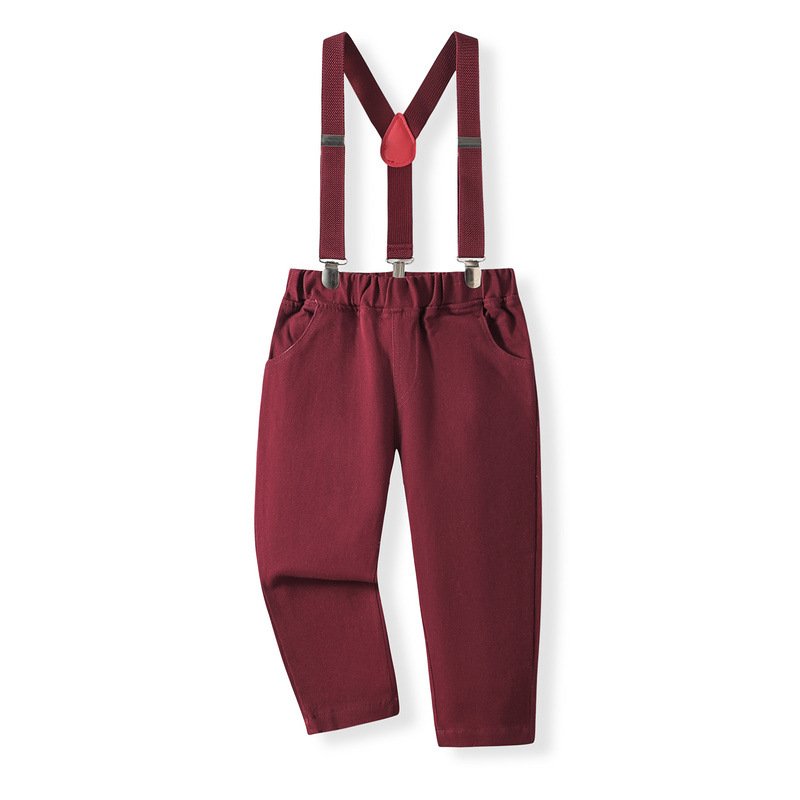 New Arrivals Boy Clothing Sets Charming Plaid Gentleman Set Perfect for Festive Occasions Baby Boy Christmas Clothes