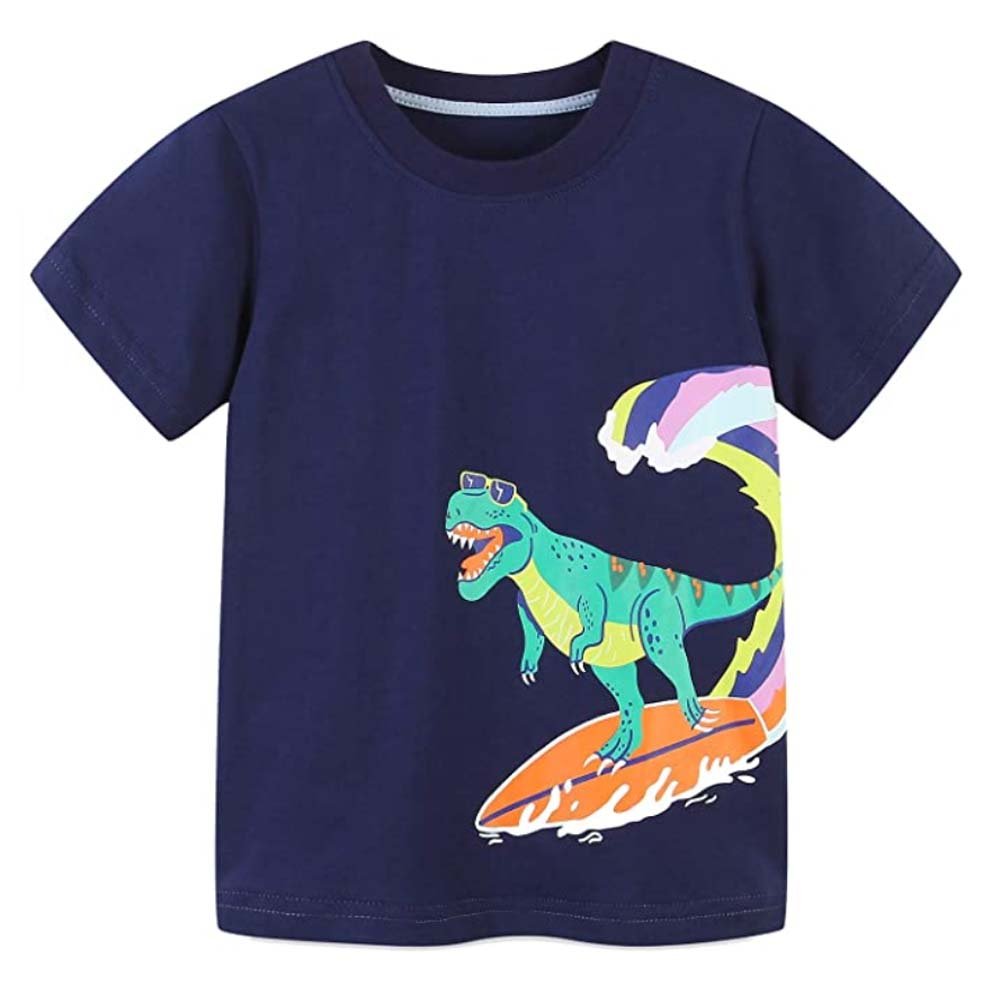 Unisex Cotton T-Shirt for Baby Toddler Boys and Girls Striped Long Sleeve Design for Spring Summer Autumn Seasons